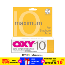 OXY 10  10% Benzoyl Peroxide Stubborn Acne Pimple Maximum Strength 25g - £13.27 GBP
