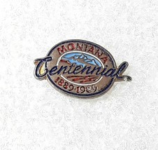 Montana Centennial Lapel Hat Pin - 1889-1989 - $7.87