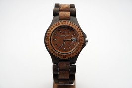 Gassen James Handmade Wooden Watch Ebony Rosewood (GJ3014BRR) - £85.24 GBP