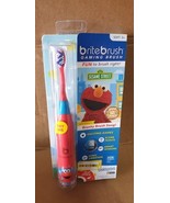 Brite Brush Sesame Street ELMO Toothbrush, Makes Brushing Fun! (Soft) Ag... - $224.02 MXN