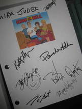 King of the Hill Hank&#39;s Back Signed TV Script Screenplay X9 Autographs Mike Judg - £15.72 GBP