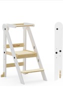 Taleco Gear Foldable Toddler Kitchen Stool Helper, 3 Adjustable Heights ... - €33,68 EUR