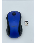 Logitech Blue M510 Wireless  Mouse Comfortable Shape with USB Unifying R... - £18.04 GBP