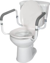 Toilet Grab Bar, White, Drive Medical Rtl12087. - £33.89 GBP