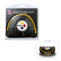 Pittsburgh Steelers NFL Mallet Putter Golf Club Headcover Embroidered Logo - £22.13 GBP