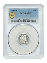 1903-S 10C PCGS AU53 - £925.40 GBP