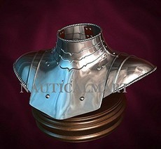 Armor &amp; Shield collectibles Medieval Epic Knight Neck Plate Armor Gorget - £136.83 GBP
