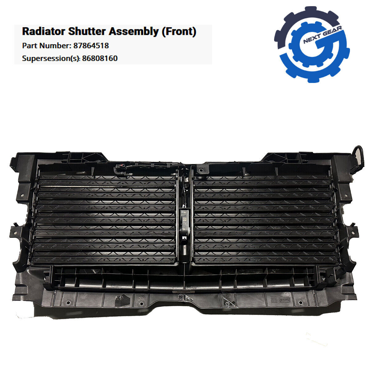 NEW OEM RADIATOR SHUTTER ASSEMBLY FOR 2021-2023 CHEVROLET SUBURBAN 87864518 - $1,392.50