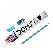 DOMS Zoom Ultimate Dark Triangle Pencils (Pack of 50 Pencils) - £13.07 GBP
