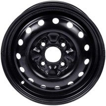 Wheel For 2003-2006 Nissan Sentra 15x6 Steel 4-114.3mm Painted Black Offset 45mm - £115.59 GBP