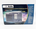 Kaito KA1102 AM/FM/SW Portable Battery Radio World Receiver - $89.99