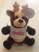 Coca-Cola Reindeer 7 Plush Bean Bag - £7.18 GBP