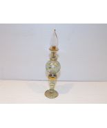 Royal Limited Crystal Perfume Bottle 6&quot; Gold accent - $417.11 MXN