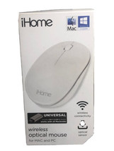 iHome Universal Wireless Optical Mouse for MAC/PC-Windows 10 Compatible - £22.01 GBP