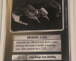 Vintage Mercenary Ship Trading Card Star Trek The Next Generation - £1.57 GBP