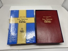 Saint Joseph Edition of the New American Bible Medium Size Edition 609-10R Red - £28.37 GBP