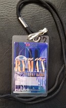 RICKY SKAGGS AT THE RYMAN 1996 CONCERT TV SPECIAL - BACKSTAGE LAMINATE PASS - £15.72 GBP