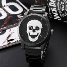 Fashion Skull Watch Men Luxury Unique Punk 3d Waterproof Stainless Steel... - £5.30 GBP