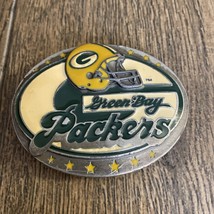 1997 Siskiyou Pewter And Enamel Green Bay Packers Belt Buckle Limited Edition - £23.38 GBP