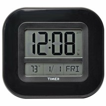Timex 75322T Atomic Clock with Date, Day of Week and Indoor Temperature - $53.99