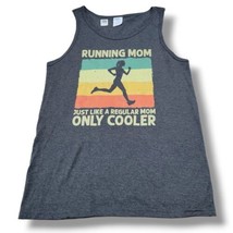 Women&#39;s Top Size Small Port &amp; Company Tank Top Graphic Tee Running Mom..... - $27.71