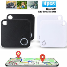 4 Pack Gps Tracker Wireless Bluetooth Anti-Lost Wallet Key Pet Finder Us Locator - £31.71 GBP