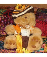 Plush Honey Teddy Bear with Custom Outfit - £7.59 GBP