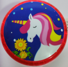 Everbright Unicorn Yoyo Ball With Flashing Light Toys Unicornio Led Hot Pink - £4.20 GBP