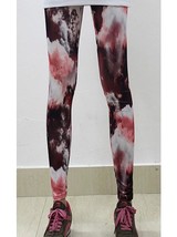 Abstract Watercolor Sport Leggings - $128.13 MXN