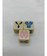 Set Of (3) D6 Footprint Pip Dice 1/2&quot; - $24.84 CAD
