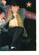 Jordan Knight teen magazine pinup clipping New Kids on the block shirtle... - $9.99