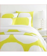 Pine Cone Hill Pop Dot 3P Green full queen Duvet Cover Shams Set - $268.75