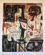 Basquiat Fusione Punto Di Ghiaccio 1984 Stampa Giclee Surrealism Art - £329.33 GBP