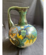 Dutch plateel GOUDA Conora decor vase. Art deco. Several marks-
show ori... - £216.24 GBP