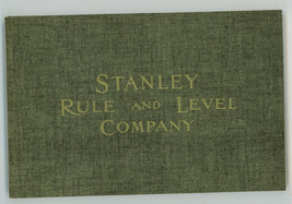 Stanley Rule Level Co Catalog No 102 1909 antique vintage tools reprint - £22.67 GBP