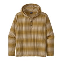 Patagonia Worn Wear Lightweight Fjord Flannel Hoody Organic Cotton Size Med - $813.93 MXN