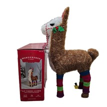 Wondershop Lit Tinsel Llama Target Indoor Outdoor LIGHTS REPLACED - £117.33 GBP