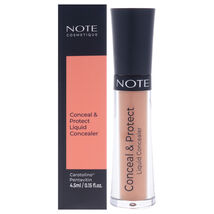 Conceal and Protect Liquid Concealer - 10 Huzelnut by Note Cosmetique fo... - $13.49
