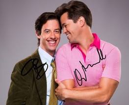 FALSETTOS SIGNED PHOTO 8X10 RP AUTOGRAPHED CHRISTIAN BORLE &amp; ANDREW RANN... - £15.70 GBP