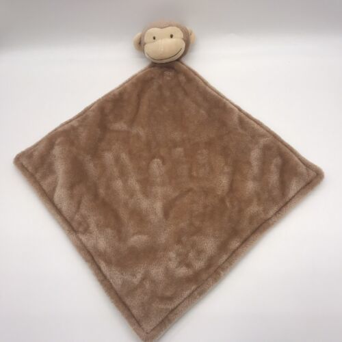 Primary image for Carter's Lovey Monkey Security Blanket Brown Tan Retired
