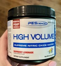 PEScience High Volume Nitric Oxide Raspberry Lemonade 8.9 oz Exp 8/24 - £25.66 GBP