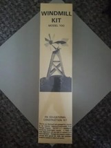 Windmill Kit Model 100 Wooden Educational Construction Kit Sealed Vintage - £23.08 GBP