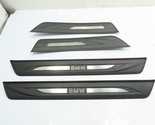 12 BMW 528i Xdrive F10 #1264 Trim Set, Door Sill Scuff Plate Front &amp; Rea... - $69.29
