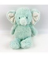 Carters 10” Elephant Blue White Ears Plush Stuffed Animal Soft Baby 2017 - £9.42 GBP