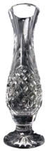 Wedgwood Full Lead Crystal Bud Vase with Label Diamond Pineapple Pattern 7.5in - £19.68 GBP