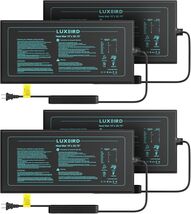 4-Pack Seedling Heat Mats 10x20.75” -  &amp; MET Certified for Optimal Growth - $77.17