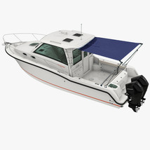 Marine Boat Cabin Cruiser Stern Shade Extension Kit Black Blue Grey MA 045 11-14 - £710.28 GBP