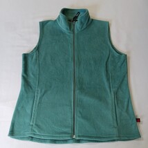 Vintage Woolrich Woolen Mills Women's L Green Full Zip Sleeveless Pockets Vest image 13