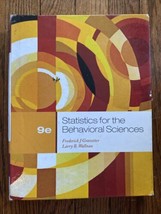 Statistics for the Behavioral Sciences (9th Edition) - $10.78