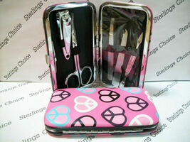 Jesse's Girl Rock Star Collection 6 Piece Manicure Kit- Peace Hearts Design - $8.46
